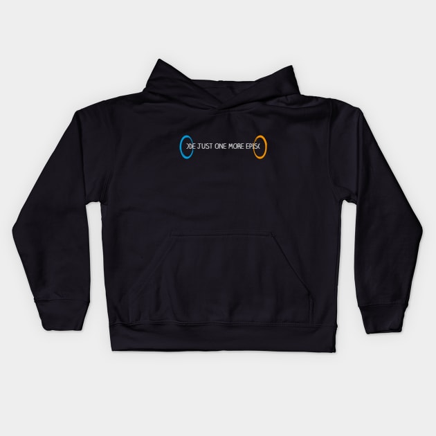 Serial Portal Kids Hoodie by FrancisMacomber